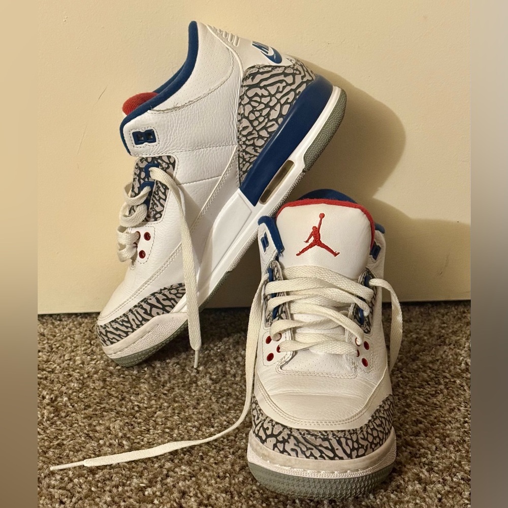 Nike Air Jordan 3 Retro “True Blue” (2016 Release) – Size 7Y